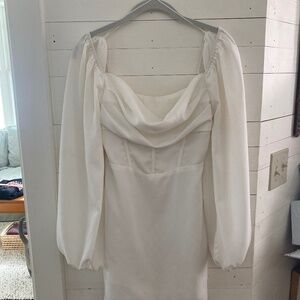 Polly Lillie Long Sleeve Minidress Size 4 Worn Once